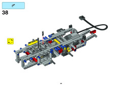 LEGO 8258 instructions page 9 – build guide